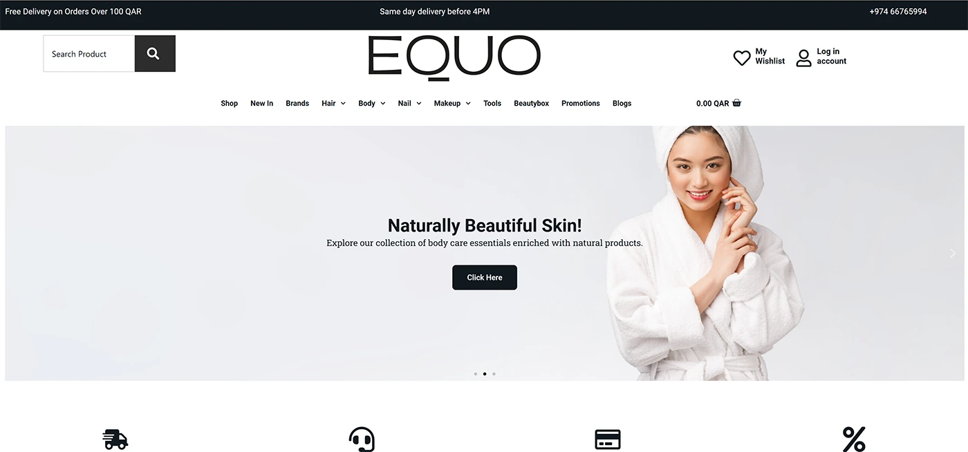 equabeauty_ecommerce_website